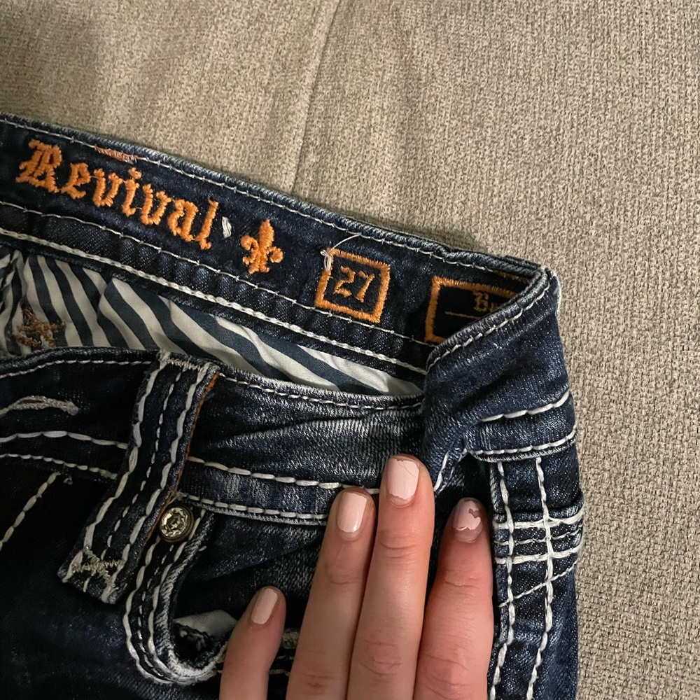 Rock revival bootcut jeans